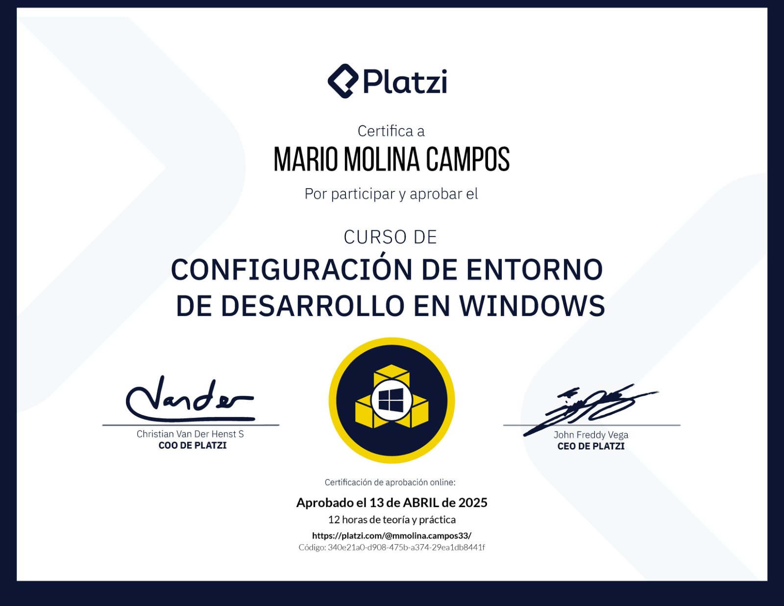 Configuración de Windows
