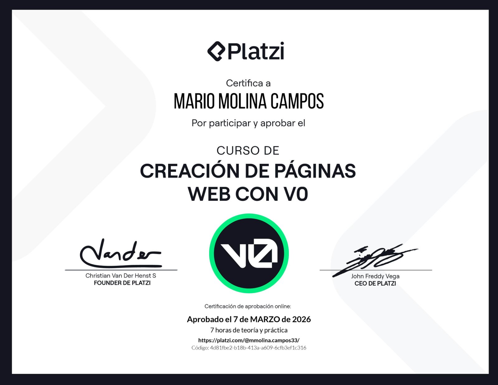 v0 de Vercel