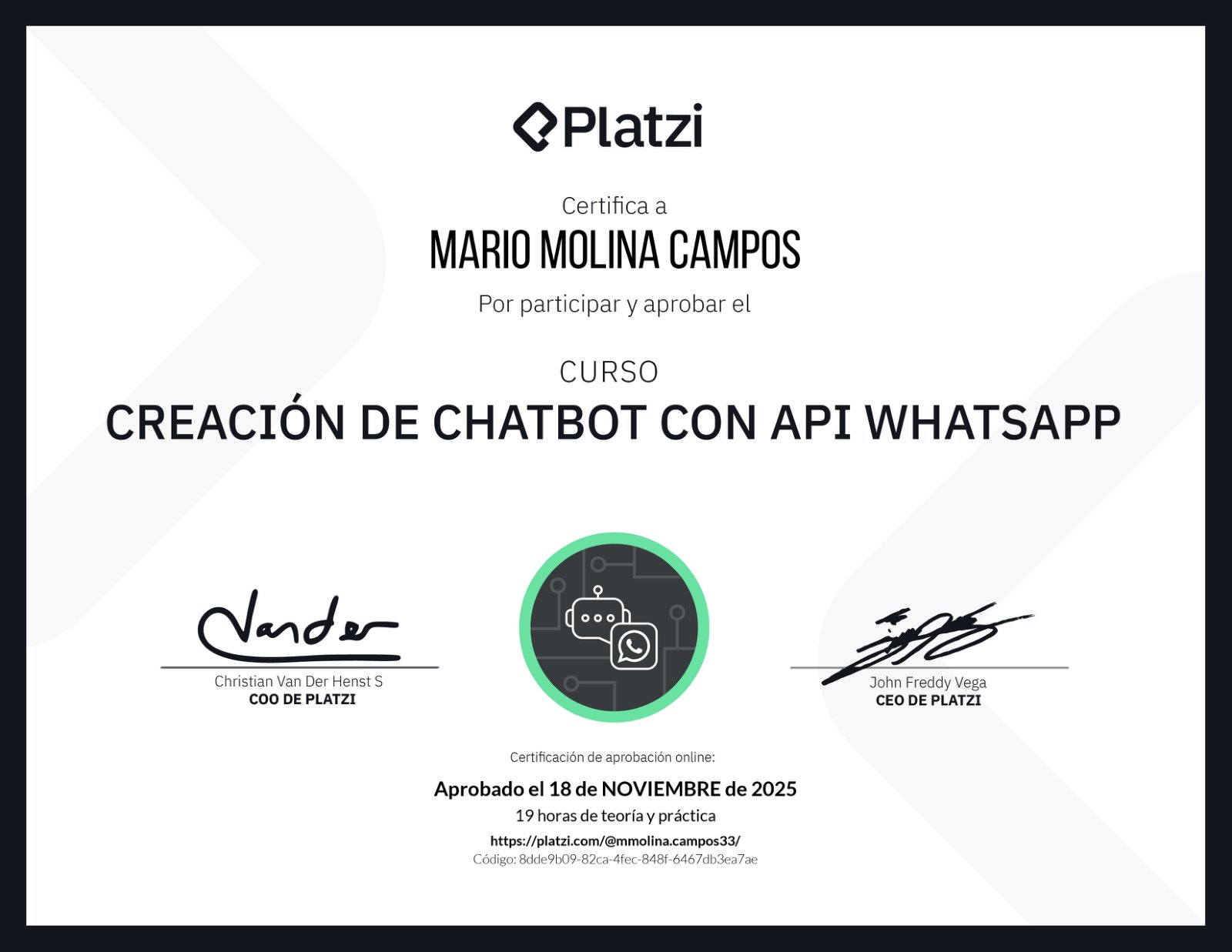 API de WhatsApp Business