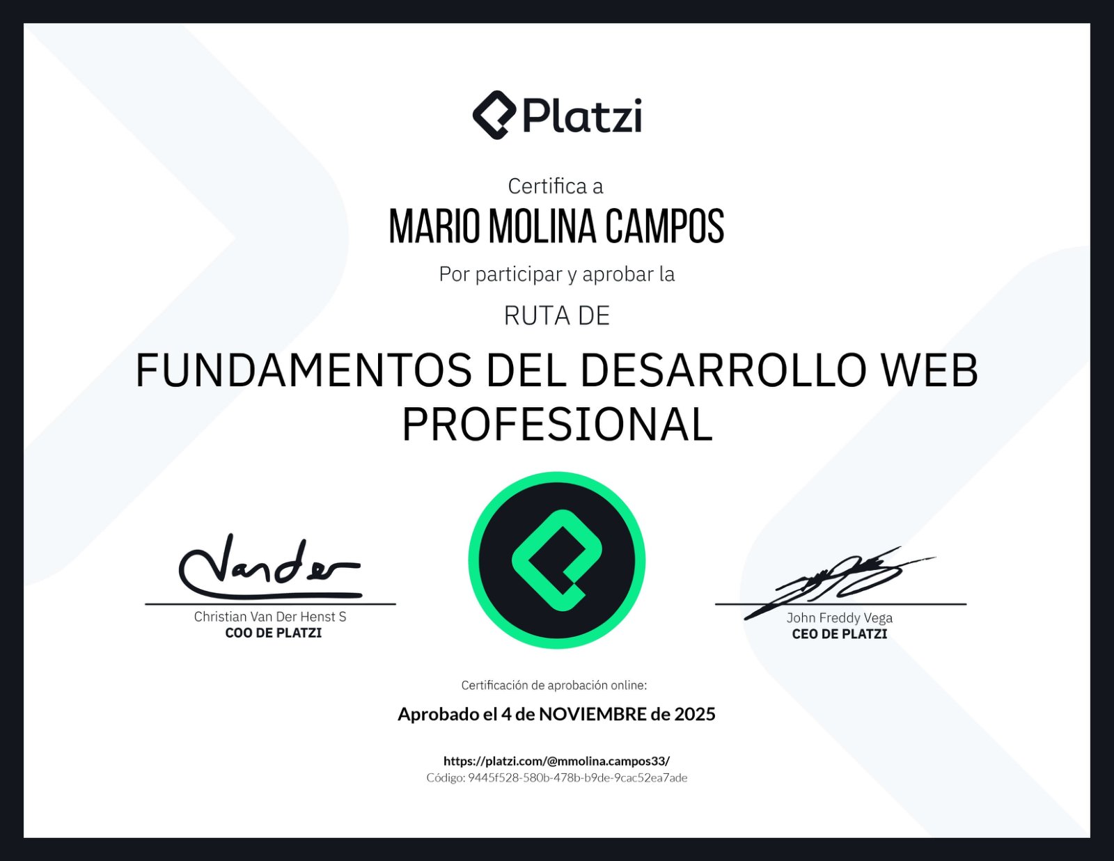 Ruta Introducción al Desarrollo Web