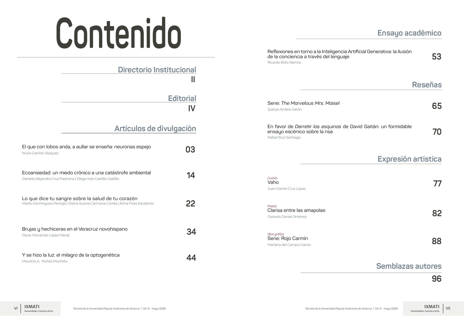 Revista Ixmati — 7